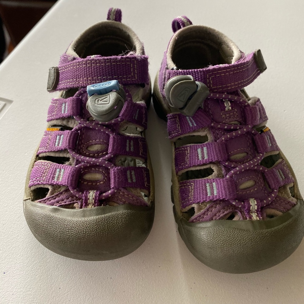 Keen purple water shoes